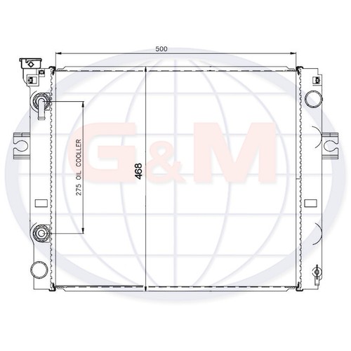 Radiator for toyota - radiator,